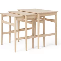 Carl Hansen & Søn Carl Hansen - CH004 Nesting Tables, Eiche geseift (3er-Set)