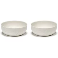 Serax Serax - Zuma Schale by Kelly Wearstler, Ø 12,5 cm, Salt / weiß (2er-Set)