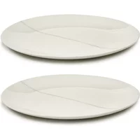 Serax Serax - Zuma Teller by Kelly Wearstler, Ø 23 cm, Salt / weiß (2er-Set)