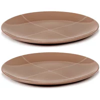 Serax Serax - Zuma Teller by Kelly Wearstler, Ø 28 cm, Sienna / cream orange (2er-Set)
