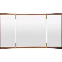 Gubi GUBI - Vanity 3 Wandspiegel, 69 x 116 cm, Walnuss