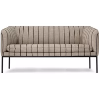 Ferm Living Ferm Living - Turn Sofa, 2-Sitzer, sand / schwarz (Pasadina)