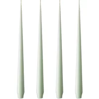 ester & erik A/S ester & erik - Spitzkerze, 24 cm, No. 03, water mint / matt (4er-Set)