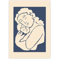 The Poster Club The Poster Club - Woman with Child von by Garmi, 40 x 50 cm