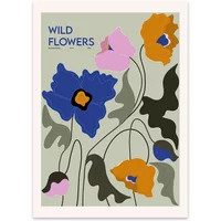 The Poster Club The Poster Club - Wild Flowers von Frankie Penwill, 50 x 70 cm