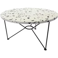 Acapulco Design Acapulco Design - The Low Table, H 36 x Ø 65 cm, Terrazzo / azteca