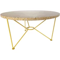 Acapulco Design Acapulco Design - The Low Table, H 36 x Ø 65 cm, Terrazzo / citrus
