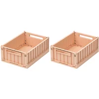 LIEWOOD LIEWOOD - Weston Aufbewahrungsbox, 25 x 18 x 9,5 cm, tuscany rose (2er-Set)