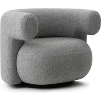 Normann Copenhagen Normann Copenhagen - Burra Lounge Chair, grau (Hallingdal 0110)