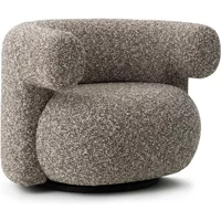 Normann Copenhagen Normann Copenhagen - Burra Lounge Chair mit Rückdrehfunktion, braun (Zero 0110)