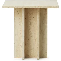Normann Copenhagen Normann Copenhagen - Edge Couchtisch, small, travertine