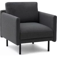 Normann Copenhagen Normann Copenhagen - Rar Sessel, schwarz / Re-Born dark grey