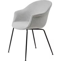 Gubi GUBI - Bat Dining Stuhl Vollpolsterung (Conic Base), schwarz / Remix 3 (123)