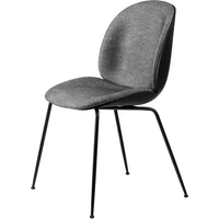 Gubi GUBI - Beetle Dining Chair Frontpolsterung (Conic Base), Schwarz / Enzo Degli Angiuoni (0023)