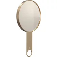 Frost Frost - Nova2 Kosmetik Handspiegel mit 5-fach Vergrößerung 1982, gold gebürstet