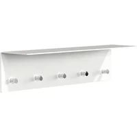 Frost Frost - Unu Wandgarderobe 60 x 15 x 15 cm, weiß matt / weiß poliert