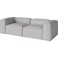 Bolia Bolia - Cosima Modulsofa 240 x 102 cm mit kleiner Ecke, Nantes hellgrau