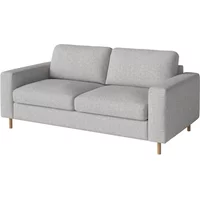 Bolia Bolia - Scandinavia 2-Sitzer Sofa, Eiche geölt / Nantes hellgrau