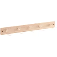 Kids Concept Kids Concept - Saga Hakenleiste, 50 x 6,5 x 5,5 cm, Buche natur