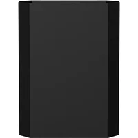 Nichba Design Nichba Design - Papiereimer für die Wand, 12 L, schwarz