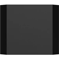 Nichba Design Nichba Design - Papierspender für die Wand, schwarz