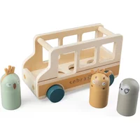 Sebra Sebra - Bus aus Holz, Wildlife (4 tlg.)