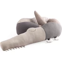 Sebra Sebra - Sleepy Croc Kissen, seabreeze beige