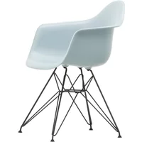 Vitra Vitra - Eames Plastic Armchair DAR RE, basic dark / eisgrau (Filzgleiter basic dark)