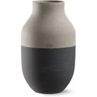Kähler Design Kähler Design - Omaggio Circulare Vase, H 31 cm, anthrazit grau