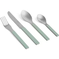 Hay HAY - MVS Besteckset, grün (4er-Set)