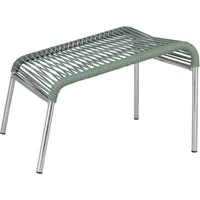 Fiam Fiam - Mya Spaghetti Fußhocker, Aluminium / salbei