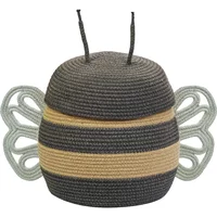 Lorena Canals Lorena Canals - Spiel- und Aufbewahrungskorb, Mama Bee, honey / dunkelgrau / hellblau