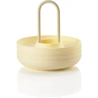 Zone Denmark Zone Denmark - Singles Eierbecher mit Halter, limestone (4er-Set)