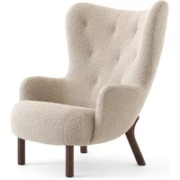 &Tradition &Tradition - Petra Lounge Chair VB3, High Back, Walnuss geölt / Karakorum 003