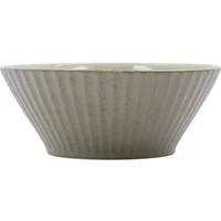 House Doctor House Doctor - Pleat Schüssel, Ø 15 cm, grau / braun