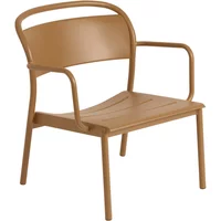 Muuto Muuto - Linear Steel Armchair, burnt orange RAL 8001