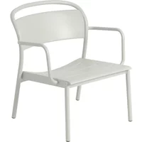 Muuto Muuto - Linear Steel Armchair, grau RAL 7044
