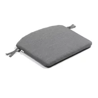 Nardi Nardi - Doga Bistro Stuhl Sitzkissen, 38,5 x 40,5 cm, Fumo Sunbrella