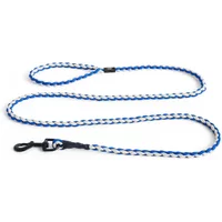 Hay HAY - Dogs Hundeleine, geflochten, blau / off-white