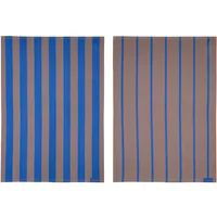 Mette Ditmer Mette Ditmer - Stripes Küchenhandtuch, blush (2er-Set)