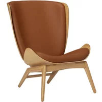 Umage UMAGE - The Reader Sessel, Eiche natur / Lederoptik Cognac