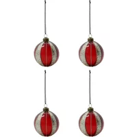House Doctor House Doctor - Mult Ornament, Ø 8 cm, burgund