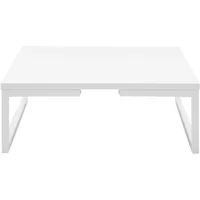 Softline Softline - Mirror Couchtisch, small, weiß lackiert
