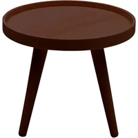 Softline Softline - Alma Beistelltisch, small, Walnuss lackiert