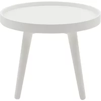 Softline Softline - Alma Beistelltisch, small, weiß lackiert