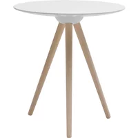 Softline Softline - Circoe Beistelltisch, Esche / weiß lackiert