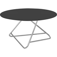 Softline Softline - Tribeca Beistelltisch, small, Chrom / schwarz lackiert