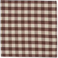 Ferm Living Ferm Living - Bothy Check Serviette 40 x 40 cm, zimt / grau-grün (4er-Set)