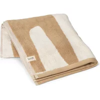 Ferm Living Ferm Living - Ebb Handtuch 100 x 50 cm, sand / naturweiß