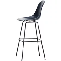 Vitra Vitra - Eames Fiberglass Barstuhl, hoch, basic dark / navy blue (Filzgleiter)